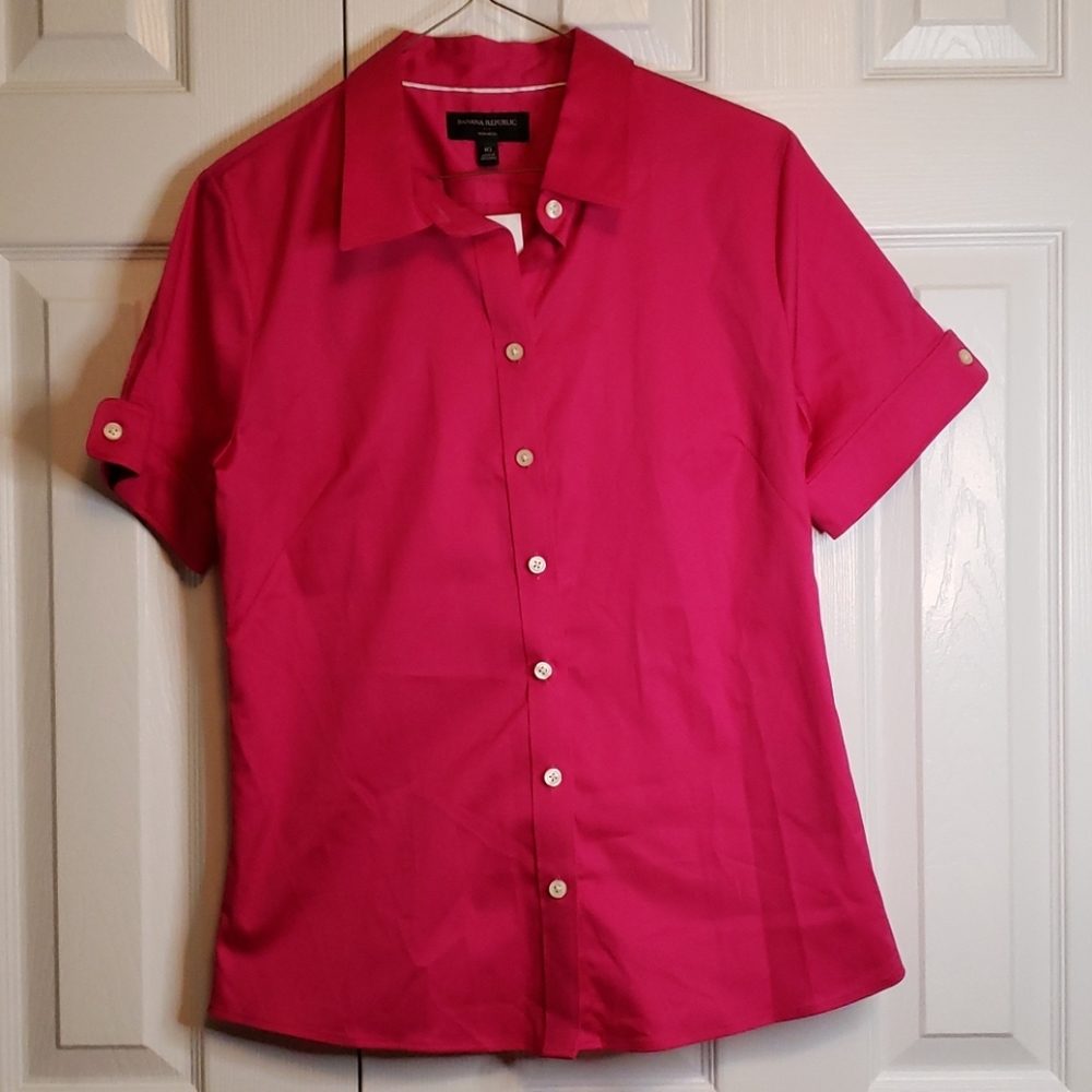 Banana Republic Camp Style Blouse